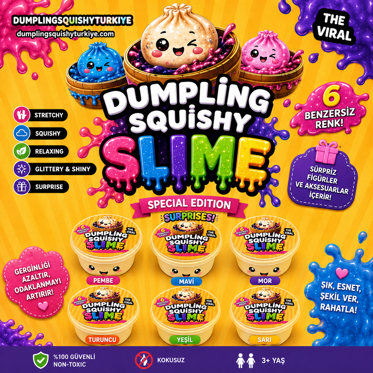 SQUİSHY DUMPLING SLIME