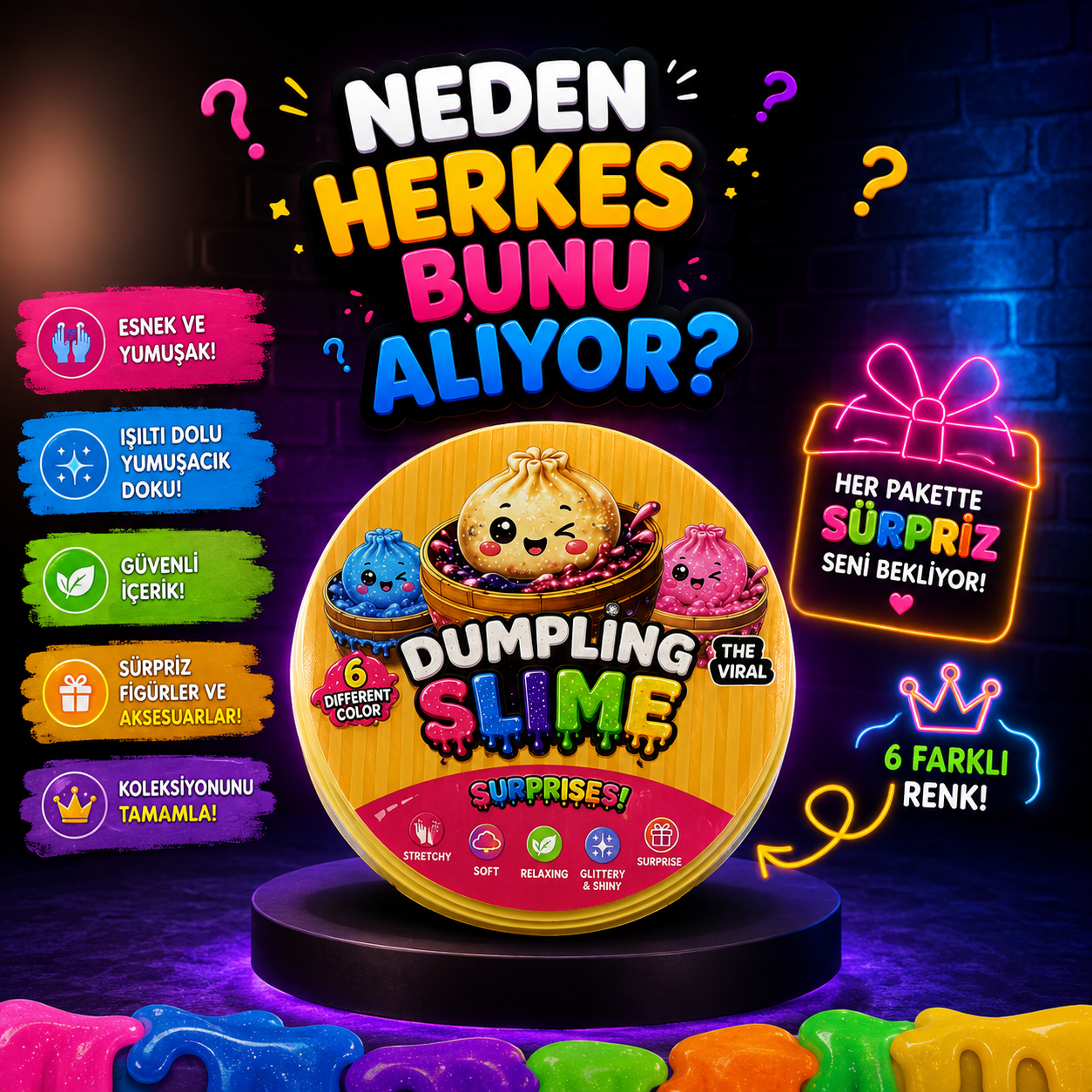 SQUİSHY DUMPLING SLIME
